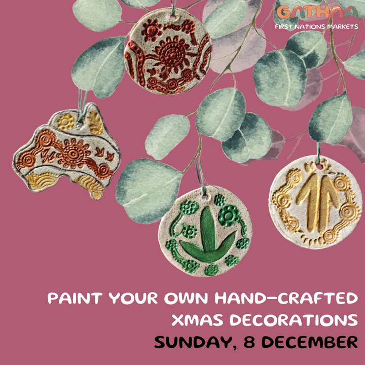 PAINT YOUR OWN XMAS DECORATION