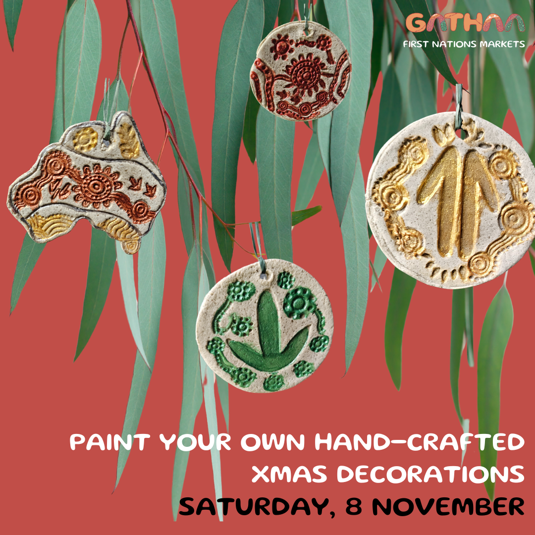 PAINT YOUR OWN XMAS DECORATION