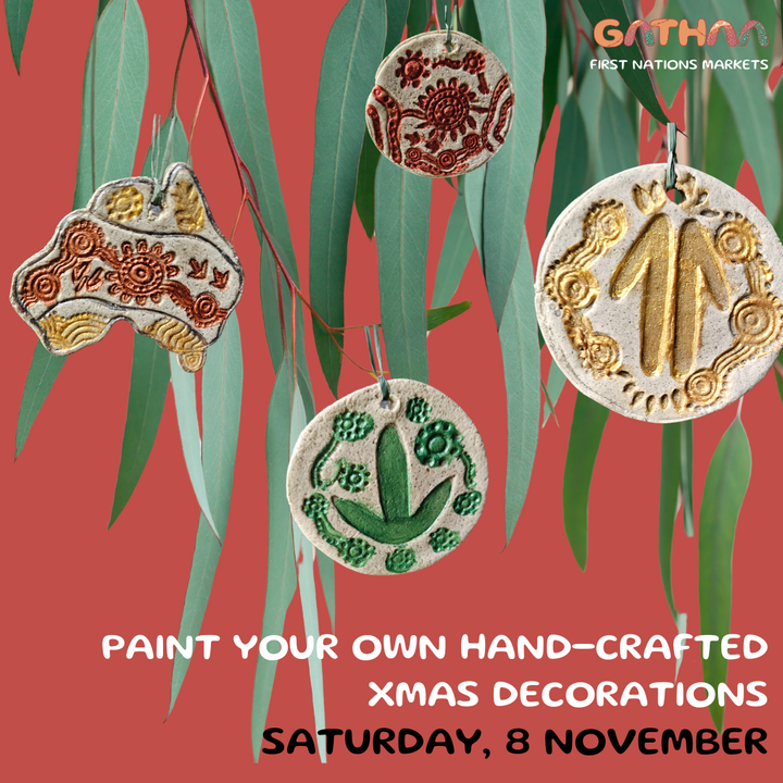 PAINT YOUR OWN XMAS DECORATION